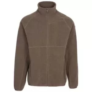 Trespass Mens Talkintire Fleece Jacket (S) (Cashew)
