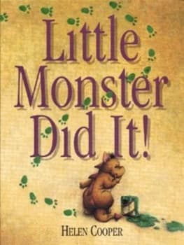 Little Monster Did It by Helen Cooper Paperback