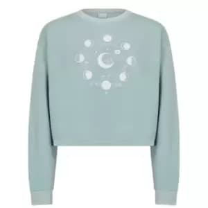 Skinny Dip Soph Crop Sweatshirt - Grey