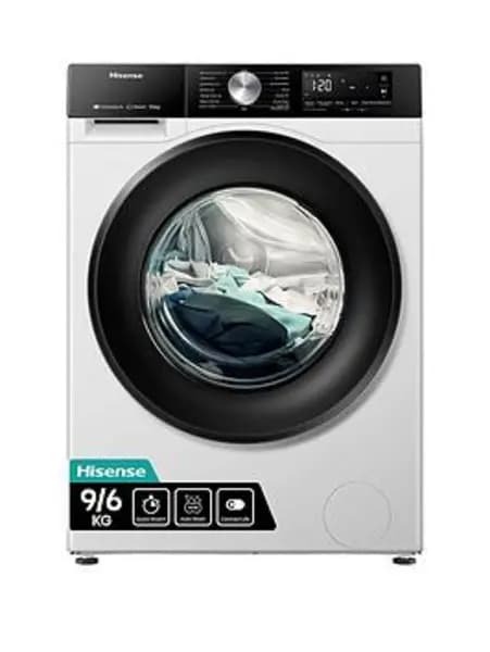 Hisense WD3S9043BW3 9KG 6KG 1400RPM Freestanding Washer Dryers