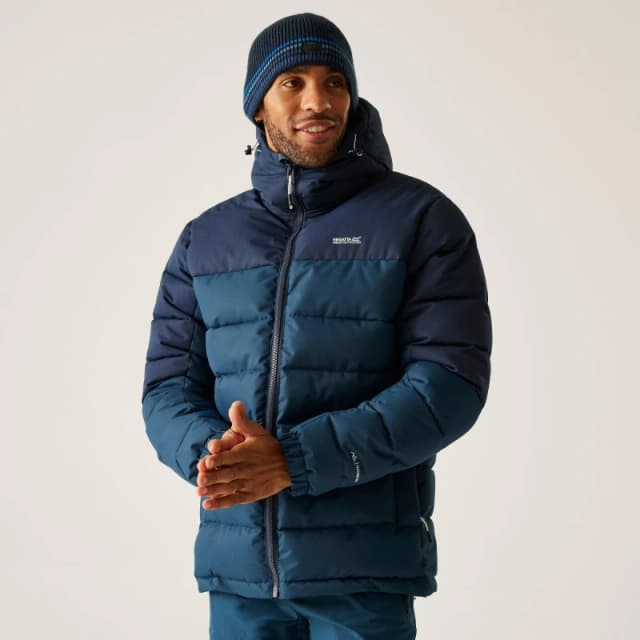 Regatta Regatta Men Aldthorn Insulated Padded Jacket in Dark Blue Size: X-Large Dark Blue XL Male 5063516132806