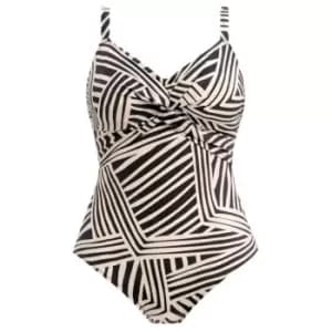 Fantasie La Chiva Underwired Twist Front Swimsuit - Grey