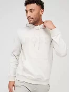 BOSS Weindi Overhead Hoodie - Light Beige , Light Beige, Size S, Men