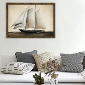 MZM770 Multicolor Decorative Framed MDF Painting