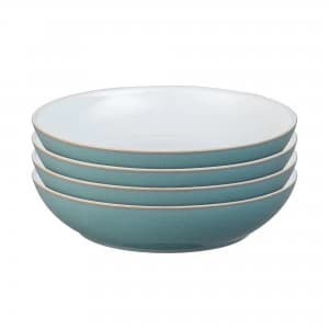 Azure 4 Piece Pasta Bowl Set