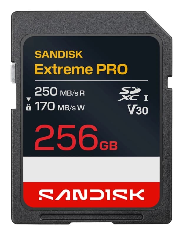 SanDisk Extreme Pro 256GB SDXC UHS-I