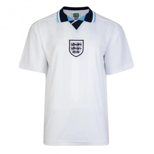 Score Draw England 1996 European Championship Retro Shirt ENG96HEUROPYSS-L L Mens Sportswear