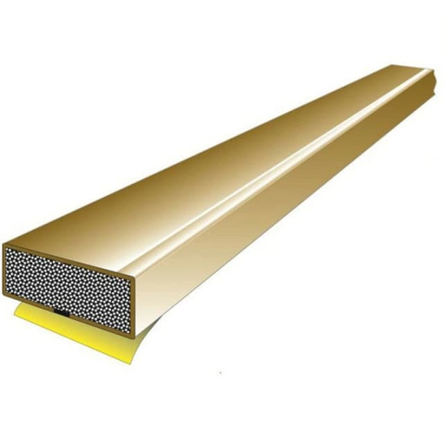 Loops 25 PACK Fire Door Seal Strip 2100 x 10 x 4mm Intumescent Fire Stop Brown Brown