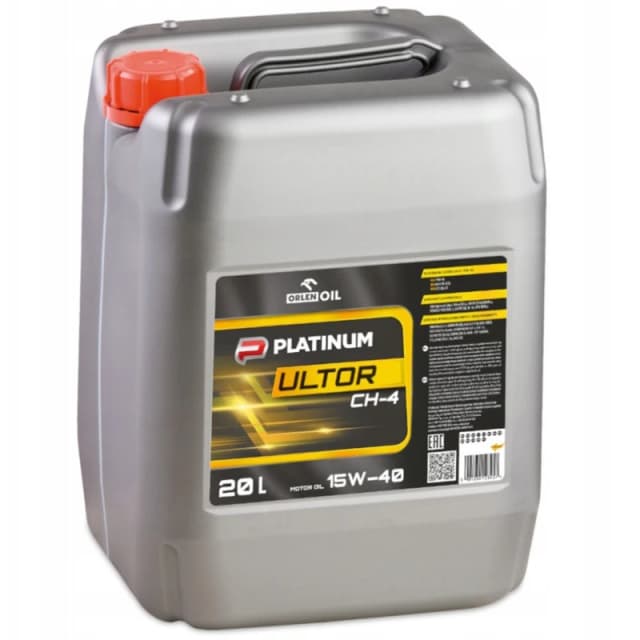 ORLEN QFS473K20 Engine oil PLATINUM ULTOR CH-4 15W-40 Capacity: 20l, Mineral Oil Engine Oil (1862)