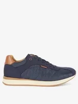 Barbour Seth Trainers - Navy, Size 11, Men