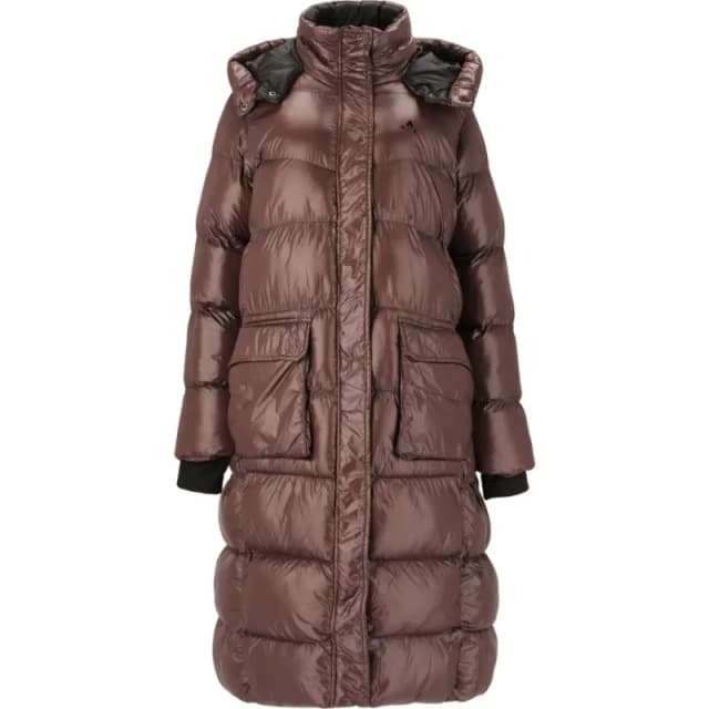 Whistler Womens Whistler Lakewood Long Puffer Marron Female 36