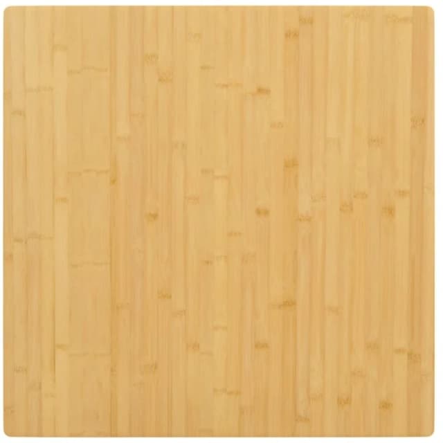 Vidaxl Table Top 70X70X1.5cm Bamboo, Brown 352695