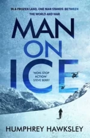 Man on ice by Humphrey Hawksley