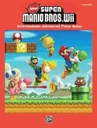 new super mario bros wii intermediate advanced piano solos