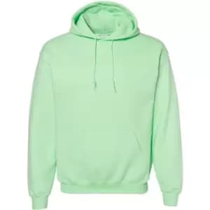 Gildan Heavy Blend Adult Unisex Hooded Sweatshirt / Hoodie (2XL) (Mint Green)
