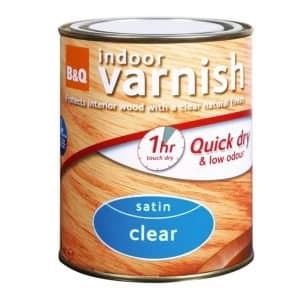 BQ Clear Satin Interior varnish 2.5L