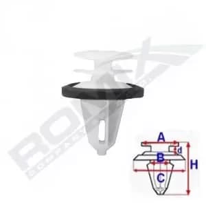 ROMIX Clip C70304 FORD,FOCUS III Turnier,S-MAX (WA6),Kuga Mk2 (DM2),FOCUS III,Mondeo V Kombi (CF),C-Max II (DXA/CB7, DXA/CEU)