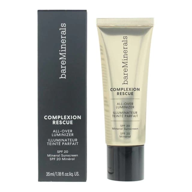 bareMinerals Complexion Rescue All-Over Luminizer Mineral SPF 20 35ml (Various Shades) - Golden Peach