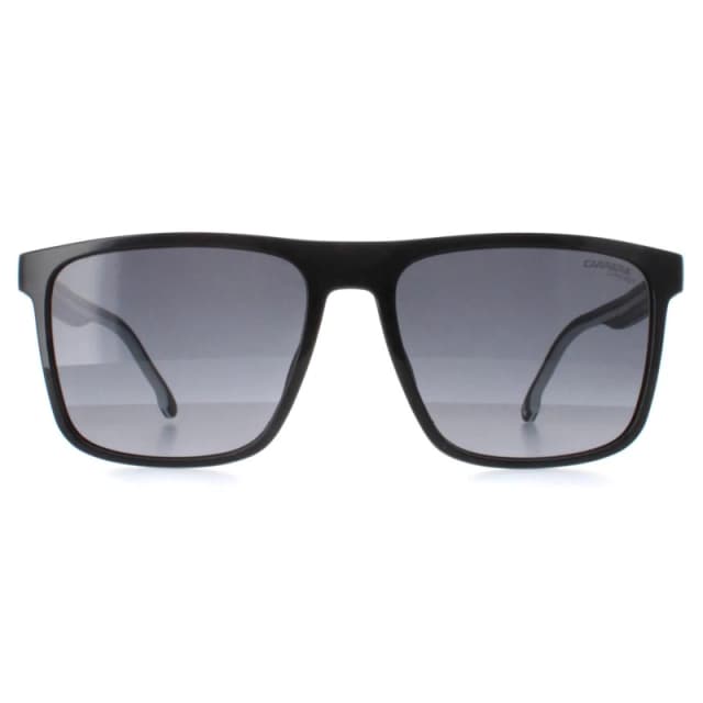Carrera Carrera Men Rectangle Black and White Dark Grey Gradient 8064/S Black One Size Male 716736849621