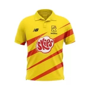 New Balance Balance Trent Rockets Polo Shirt Mens - Yellow