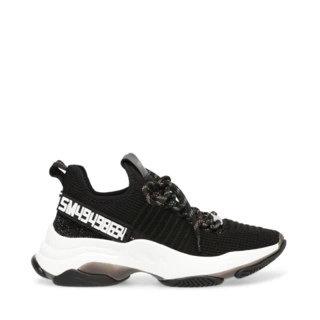 Steve Madden Maxilla-R-E Trainers Black female UK 6
