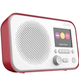 Pure Elan E3 DAB Radio Red