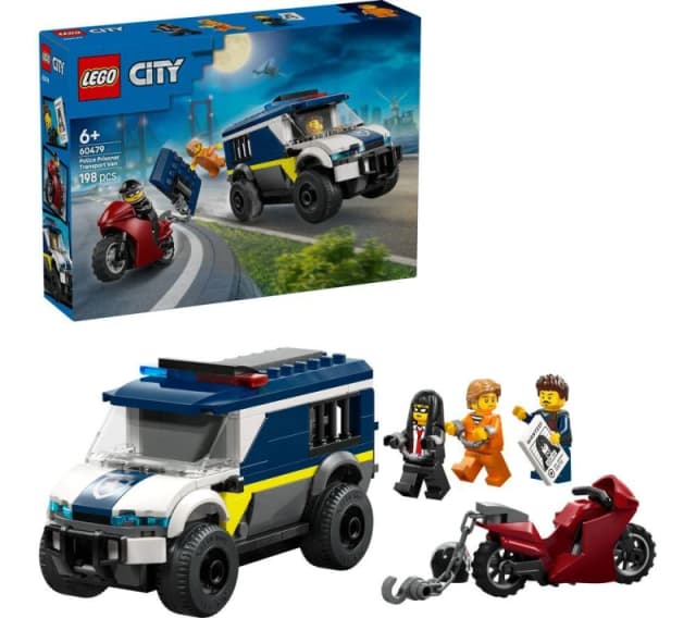 LEGO City 60479 Police Prisoner Transport Van Set 5702018031759