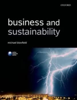 Business and Sustainability by Michael Blowfield Book