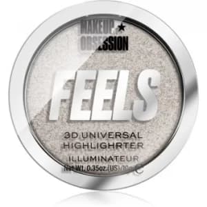Makeup Obsession Feels Highlighter Shade Iced 10 g