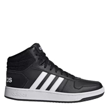 adidas Hoops 3.0 Mid Classic Vintage Shoes Mens - Black