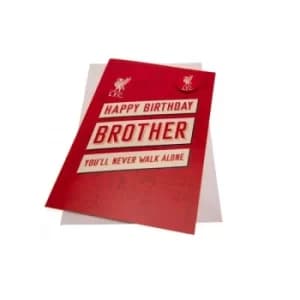 Liverpool FC Birthday Card Brother RD