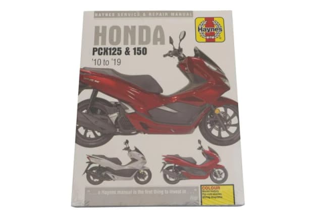 6447 - Haynes Service Manual For Honda PCX 125 2010-2017 6447