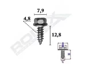ROMIX Screw C70336 BMW,3 Limousine (E46),5 Limousine (E39),3 Touring (E46),3 Coupe (E46),5 Touring (E39),3 Cabrio (E46),3 Compact (E46)