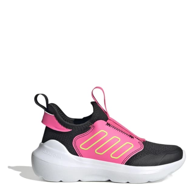 adidas Tensaur Comfort Shoes Childrens Black/Pink female C10 (28)