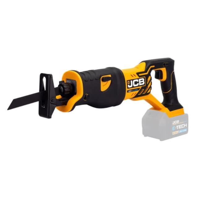 JCB 18V Battery Reciprocating Saw (Bare Unit) : 21-18RS-B - JCB 21-18RS-B