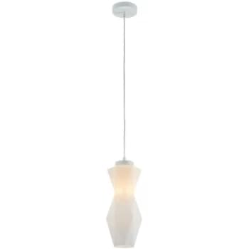 Maytoni Lighting - Maytoni Modern - Simplicity Modern Simplicity White Pendant Ceiling Light Glass Shade