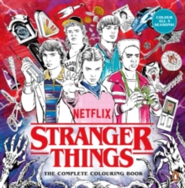 Stranger Things: The Complete Colouring Book : Seasons 1-5 Paperback / softback