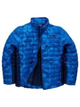 The North Face Boys Thermoball Jacket Blue Size XL15 16 Years
