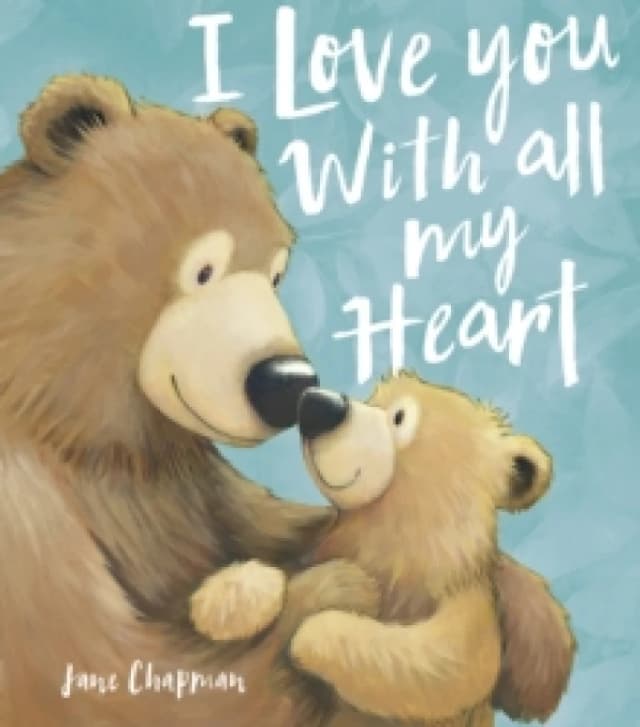 Jane Chapman I Love You With all my Heart Book Multi unisex