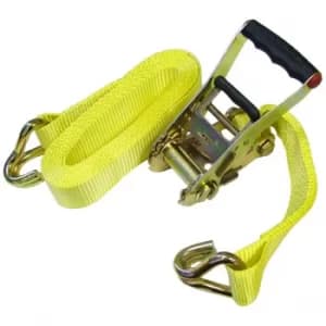Faithfull FAITDTRUCK52 Ratchet Tie-Down 5m x 50mm Trucker Breaking...