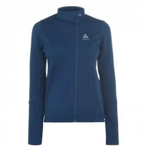 Odlo Lombardia Long Sleeve Jersey Womens - Poseidon