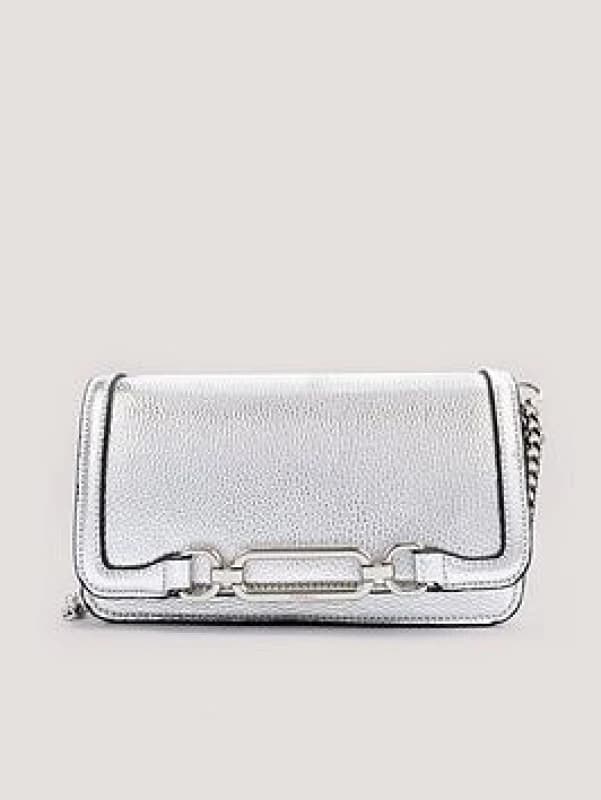 FIORELLI Womens Emilia Clutch Bag in Silver Silver Female One Size
