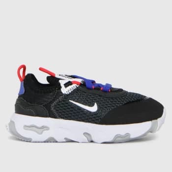 Nike Black & White React Live Trainers Toddler