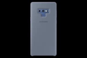 Samsung Blue Galaxy Note9 Soft Touch Silicone Cover