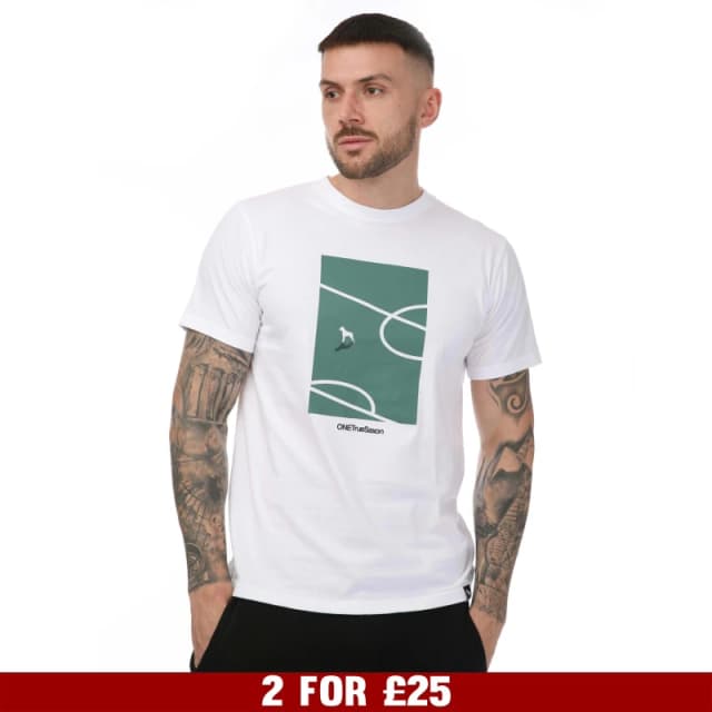 One True Saxon Turf T-Shirt - White White S