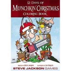 12 Days of Munchkin Christmas Coloring Book