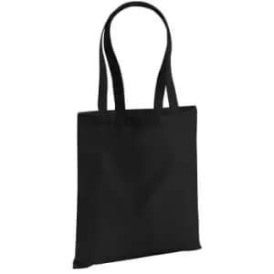 Westford Mill EarthAware Organic Bag For Life (10 Litres) (One Size) (Black) - Black