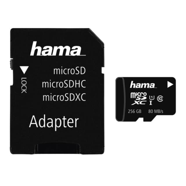 Hama Hama 256GB MicroSDXC UHS-I Class 10 00124171