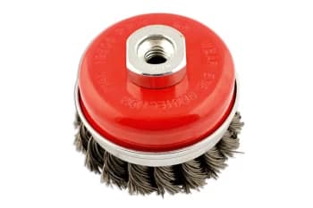 Abracs Twist Knot Cup Brush 70mm x M10 1.5 Pitch Box of 1 Connect 32129