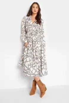 Tall Long Sleeve Wrap Dress